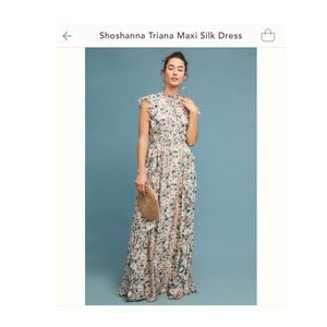 NWT Shosanna Maxi Dress!